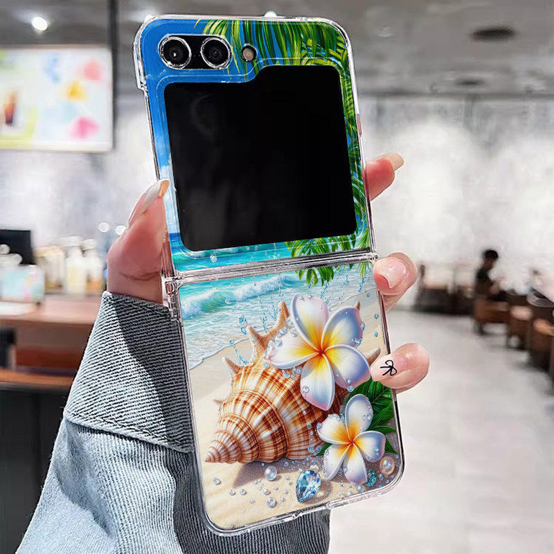 Ovitek za telefon: Očarljivo oblikovan ovitek za telefon z vzorcem sanjskega podvodnega sveta kot ozadjem, ta kreativna in ljubka risanka anime