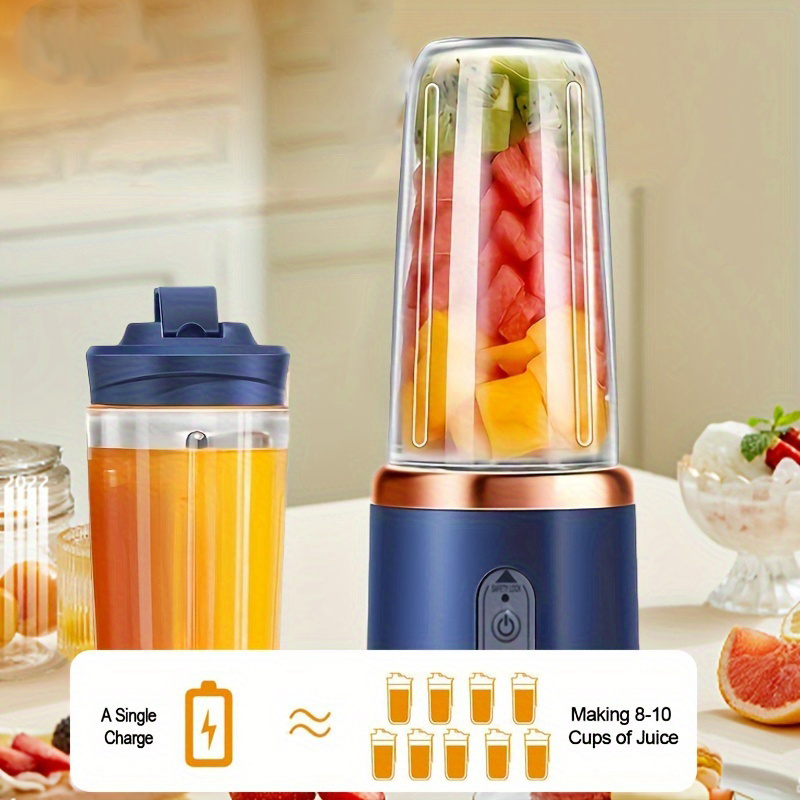 Electric Juicer Blender Single Glass Juicer Portable Mini Travel