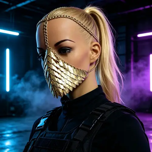 Wind Rave 17 cyber masks sold on Temu United States