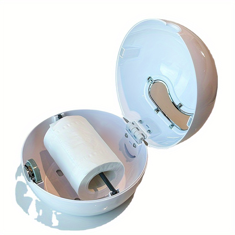  face wall mounted tissue holder no drilling required self plastic bathroom organizer with design for modern bathrooms toilet paper storage containers Product details 6