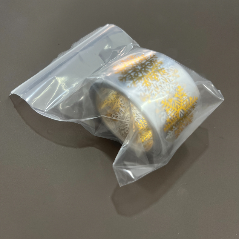 TEMU 120 pezzi/Rotolo Adesivi Sigillo a di Natalizio Trasparenti Scintillanti Dorati per Confezioni Regalo Timbri Decorativi Rotondi Non Adesivi