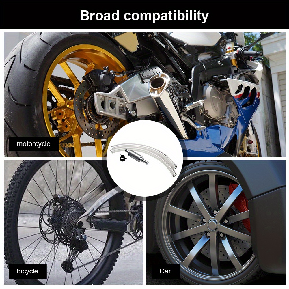 Motorcycle & Auto Clutch Brake Bleeder Hose Kit