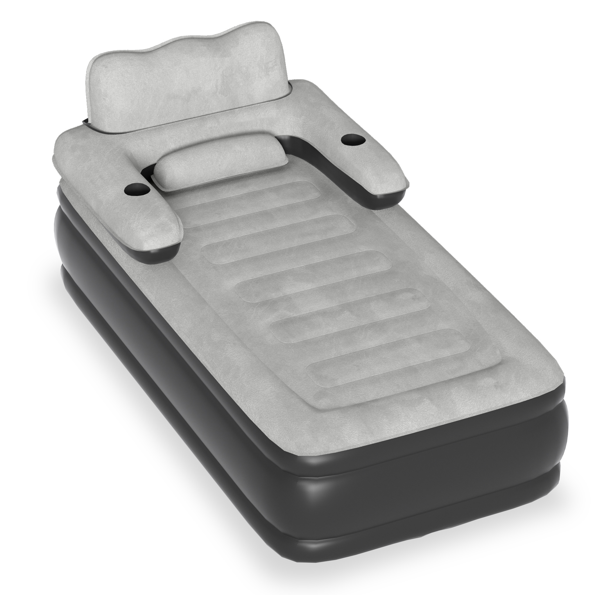 Camping Self-inflating Air Mattress (1-2 ) With Pump, Backrest And Carry Bag, 190*100*42cm/ 195*146*42cm