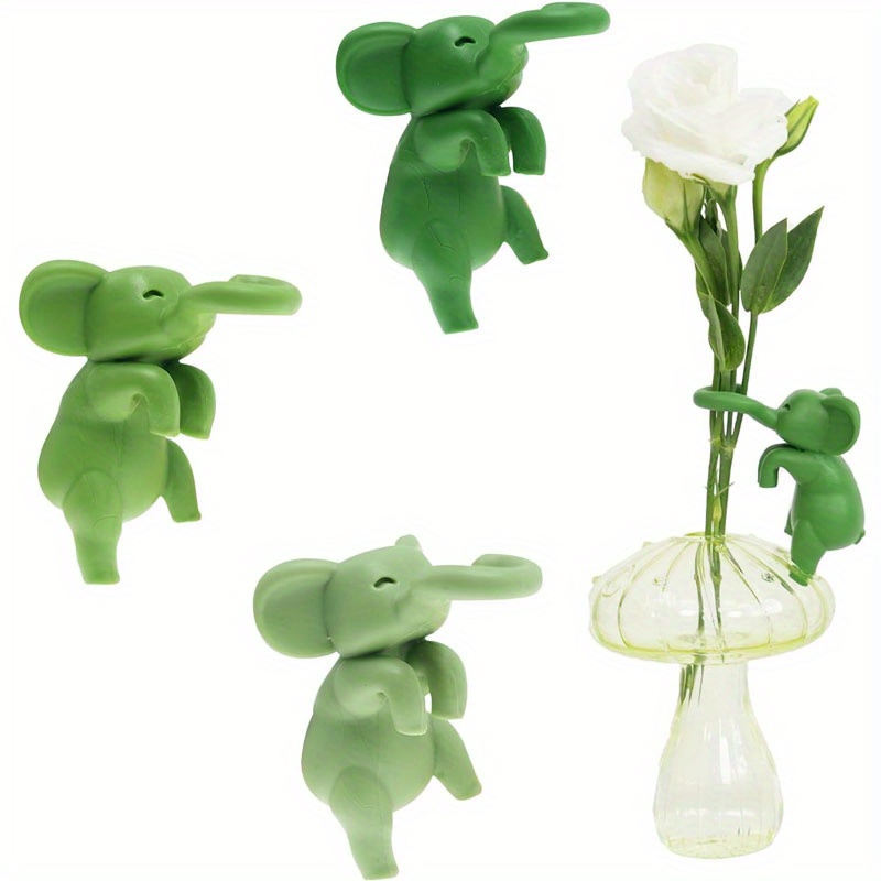 TEMU Plant Propagation Buddy, 3pcs Plant Support For Sprouts, Elephant Plant Propagation Holder, Creative Pot Decoration Clip, Cute Plant Supporters