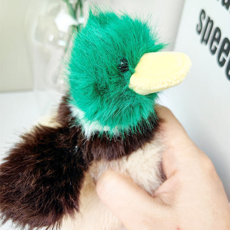 Green Head Duck Plush Toy Home Decor Sofa Ornament
