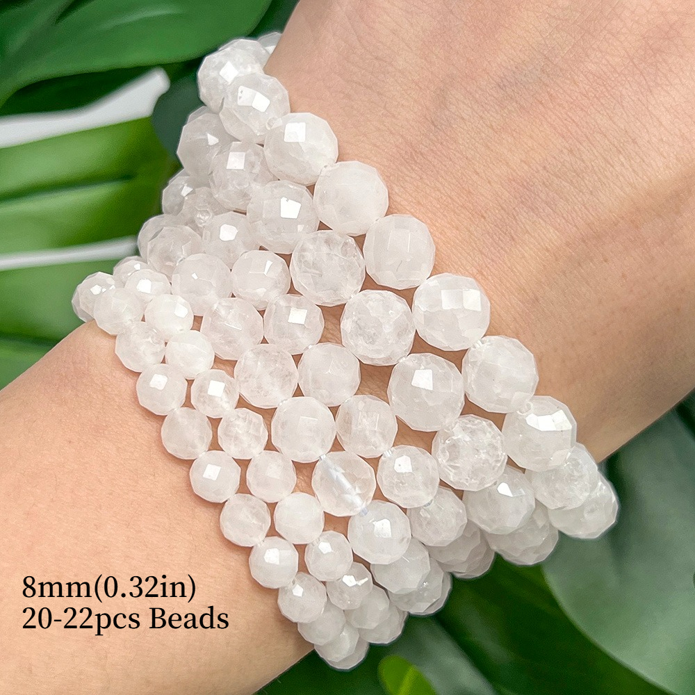 TEMU Aa Natural Stone High Quality Gorgeous Loose Spacer Beads For Jewelry Making Diy Elegant Bracelets Necklace Earrings Accessories For Women Gifts