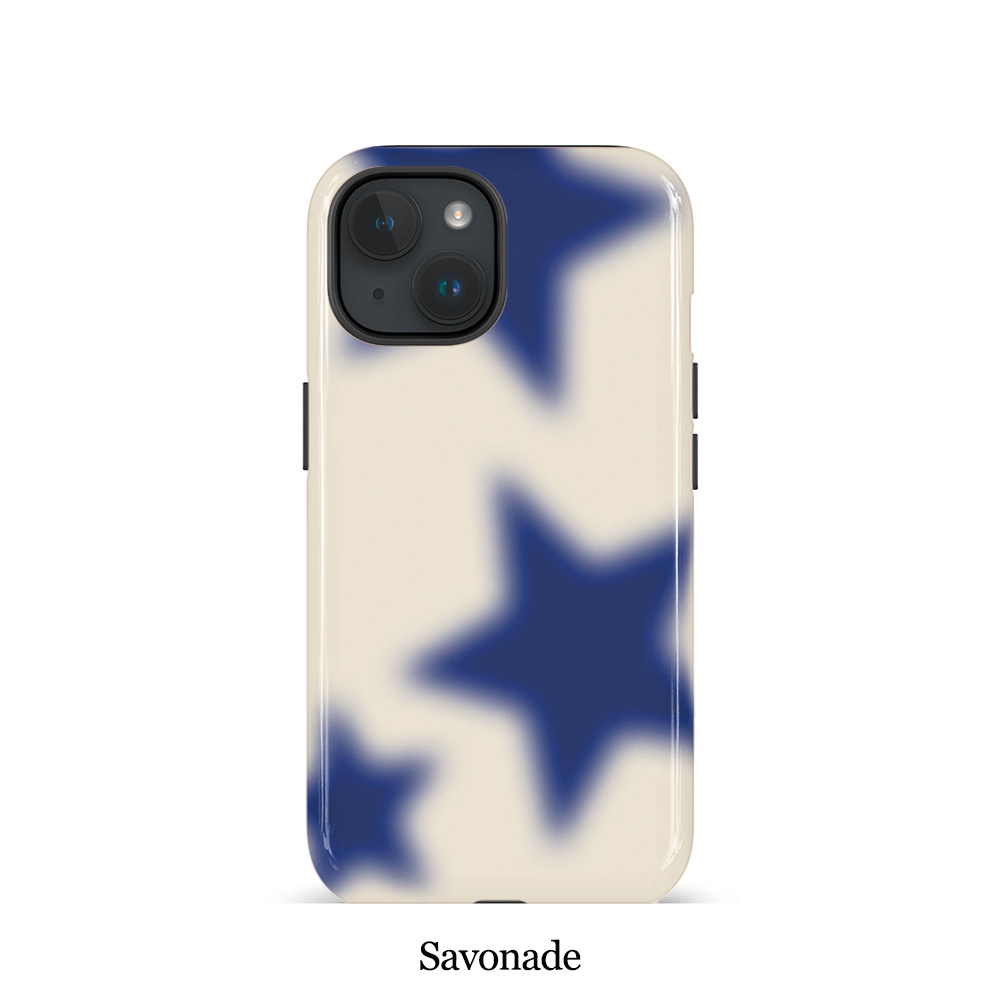 TEMU Phone Case - Blue Starry Phone Case Suitable For Iphone 17 16 Pm 15 Pm 13 13 Mini 12 11 Xs Se 2 Glossy Case