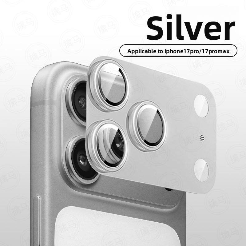 TEMU Lens Film: Suitable For Iphone 17 Lens Film For 17 Pro Lens Protective Film Full Coverage Ip17pro Rear Camera Sticker New For Iphone 17/17pro,