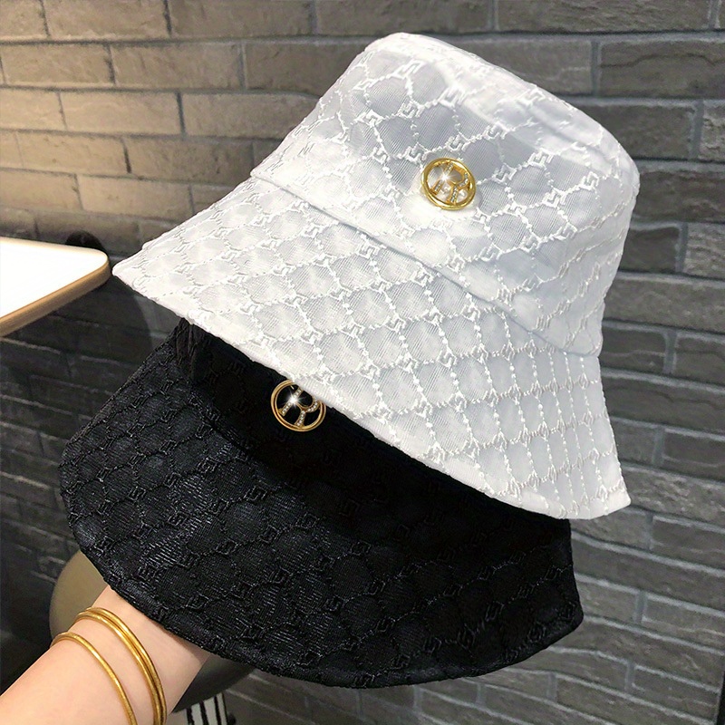 sequin bucket hat small head sizes stylish foldable Temu United