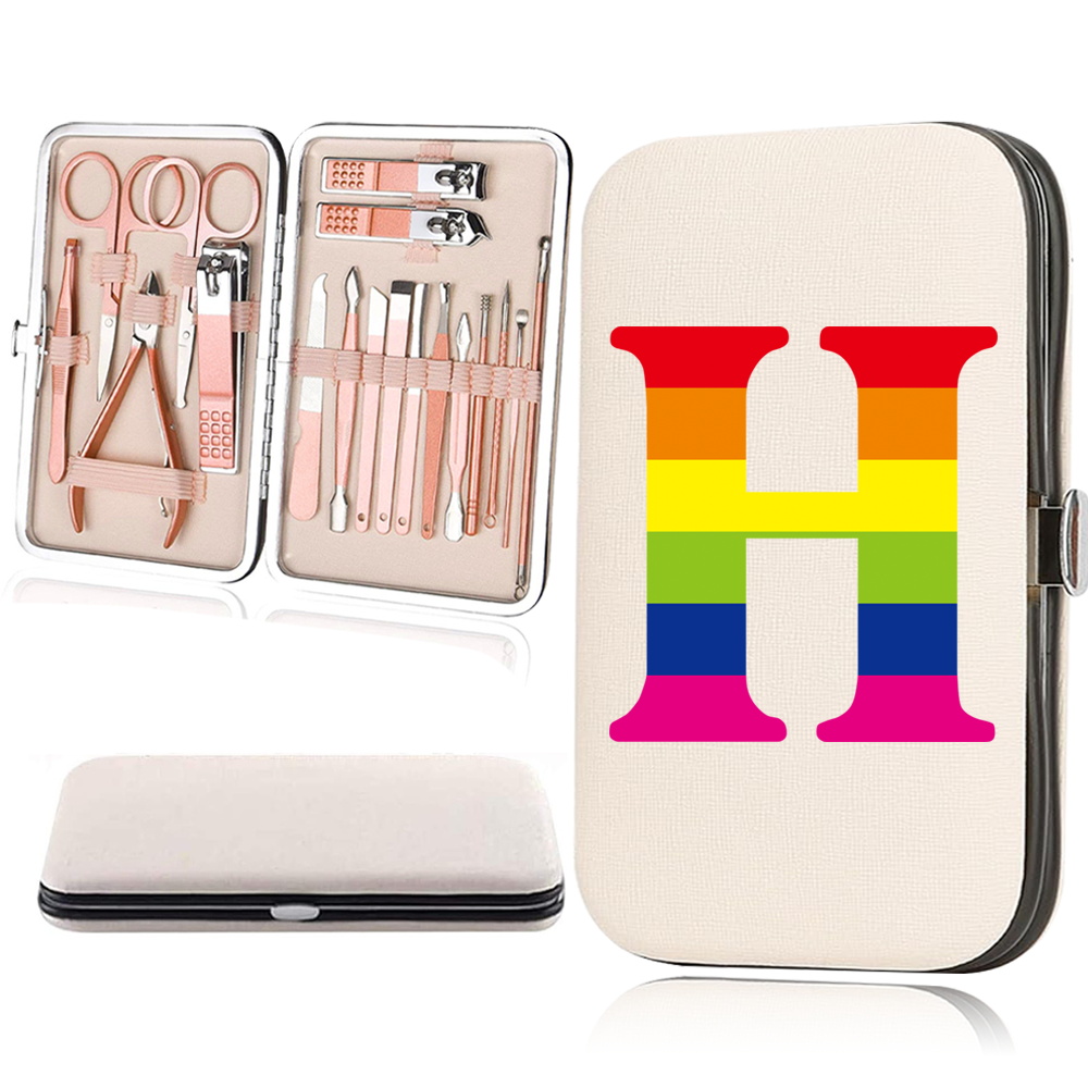 18pcs Nail Clippers Set with Portable Storage Case