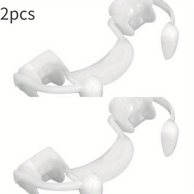 TEMU Retractable Vampire Teeth - Realistic Sharp Teeth With Easy Retractable Mechanism, For Halloween Costume Parties, Vampire Makeup, Cosplay -