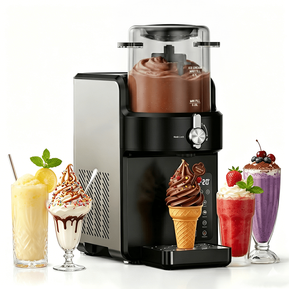 2-in-1 Blender, 40oz, Perfect For Family Gatherings. Self-cleaning, Required, 6 , . Suitable For Ice Cream, Cold Drinks, , Margaritas, Iced Coffee, And More. A Must-have Gift!