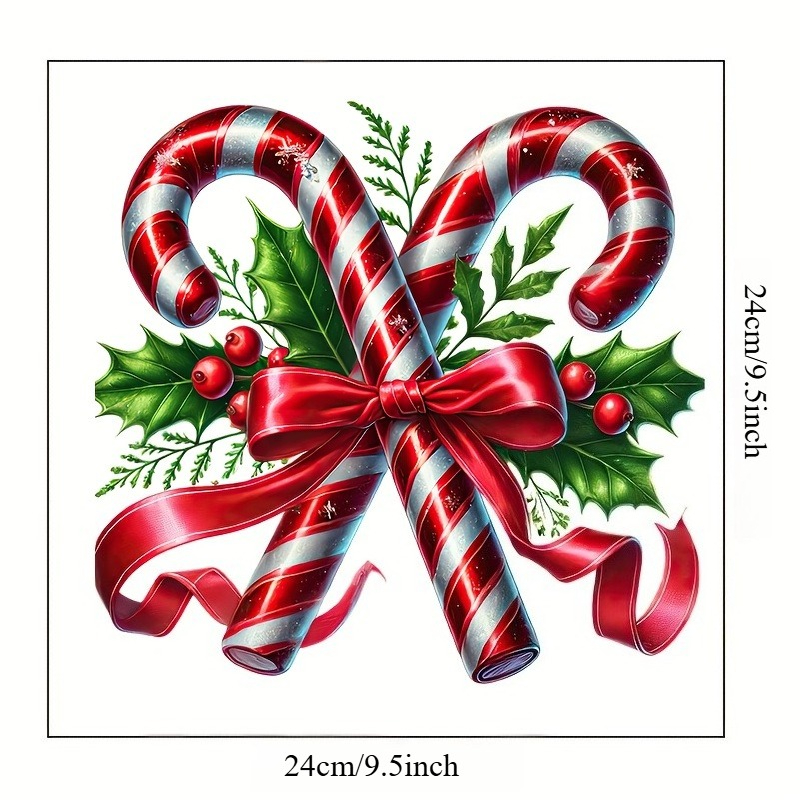 TEMU 1pc Christmas Pattern Wall Decoration Tiles For Bathrooms And Toilets, Suitable For Decorating Walls, Cabinets, Refrigerators And Toilet Covers