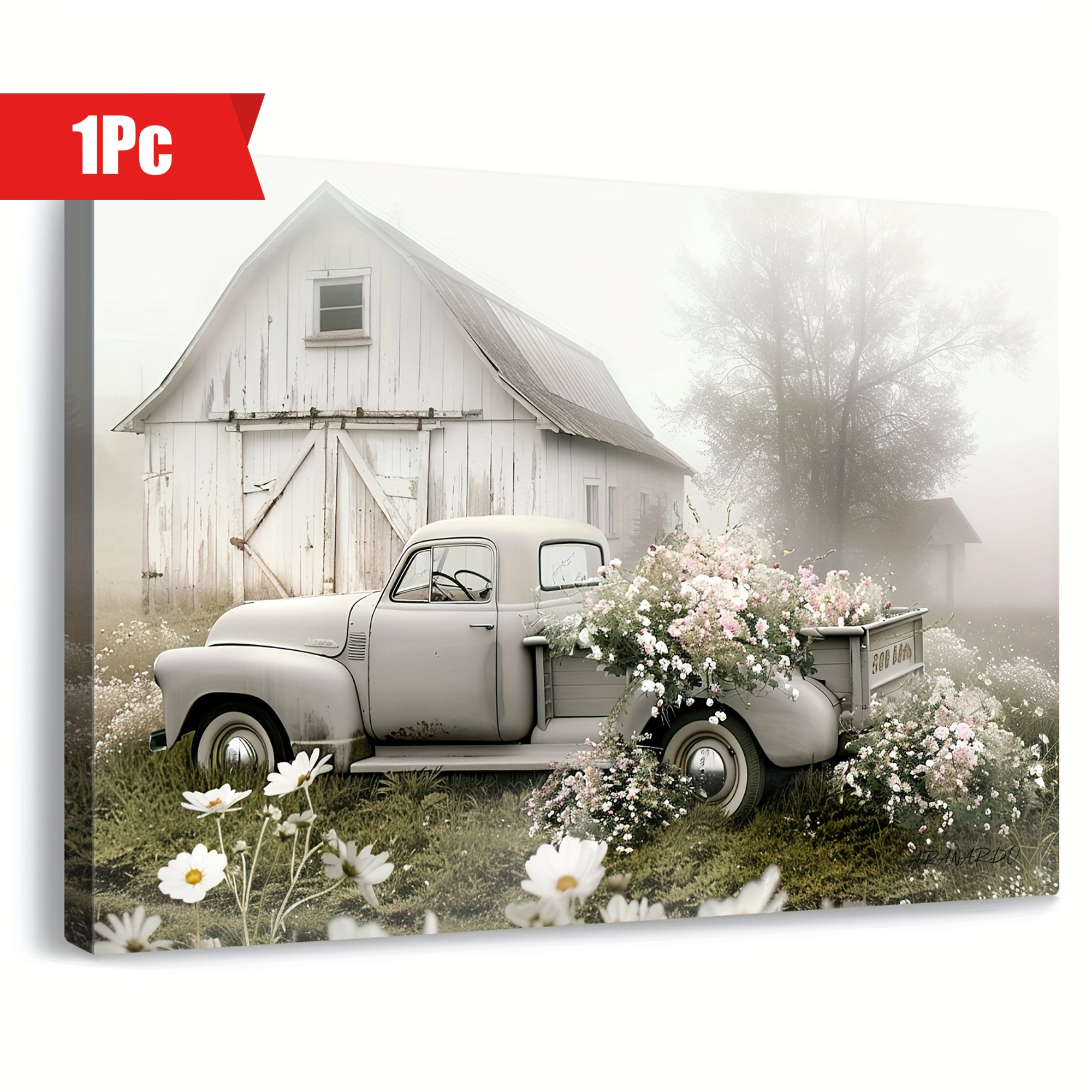 

Art Wooden Frame - And , Decor, 1pc, Ready To For , , Bathroom