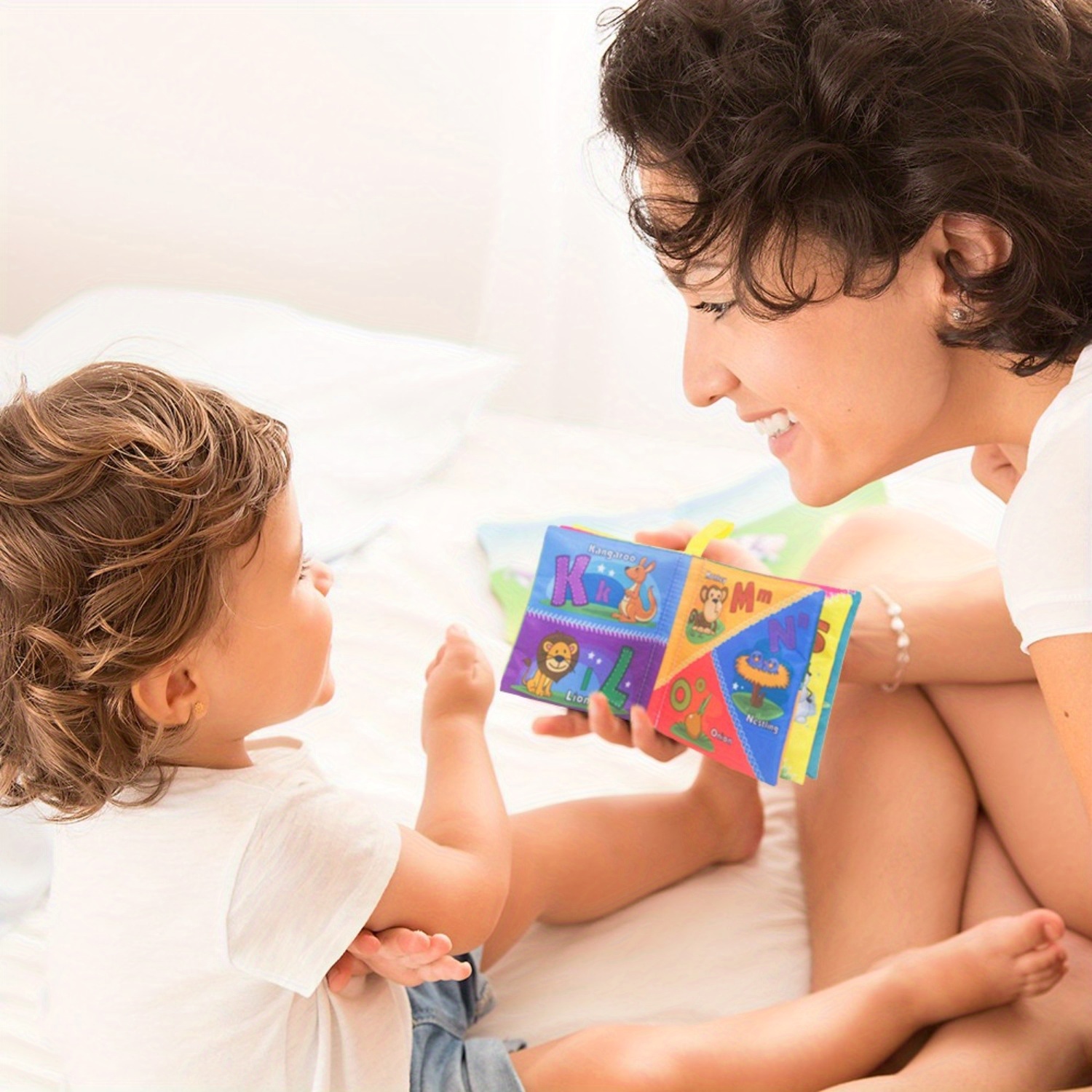 8PCS Baby Cloth Books