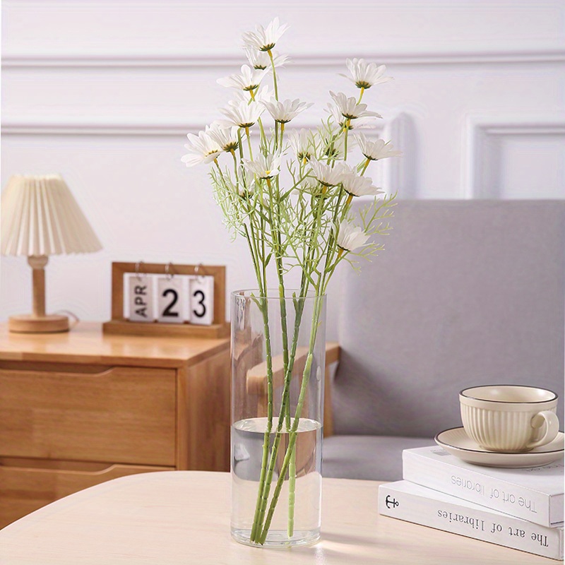 Transparent Acrylic Flower Bucket Household Flower Shop Bucket Fresh Flower Bucket Plastic Flower Arrangement Bucket French Style