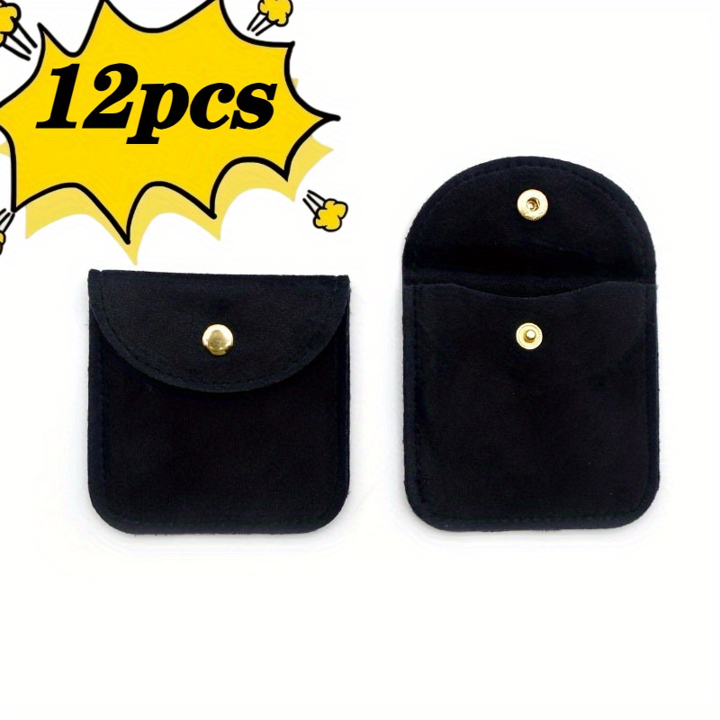Customizable Laser-Engraved Velvet Pouch Set
