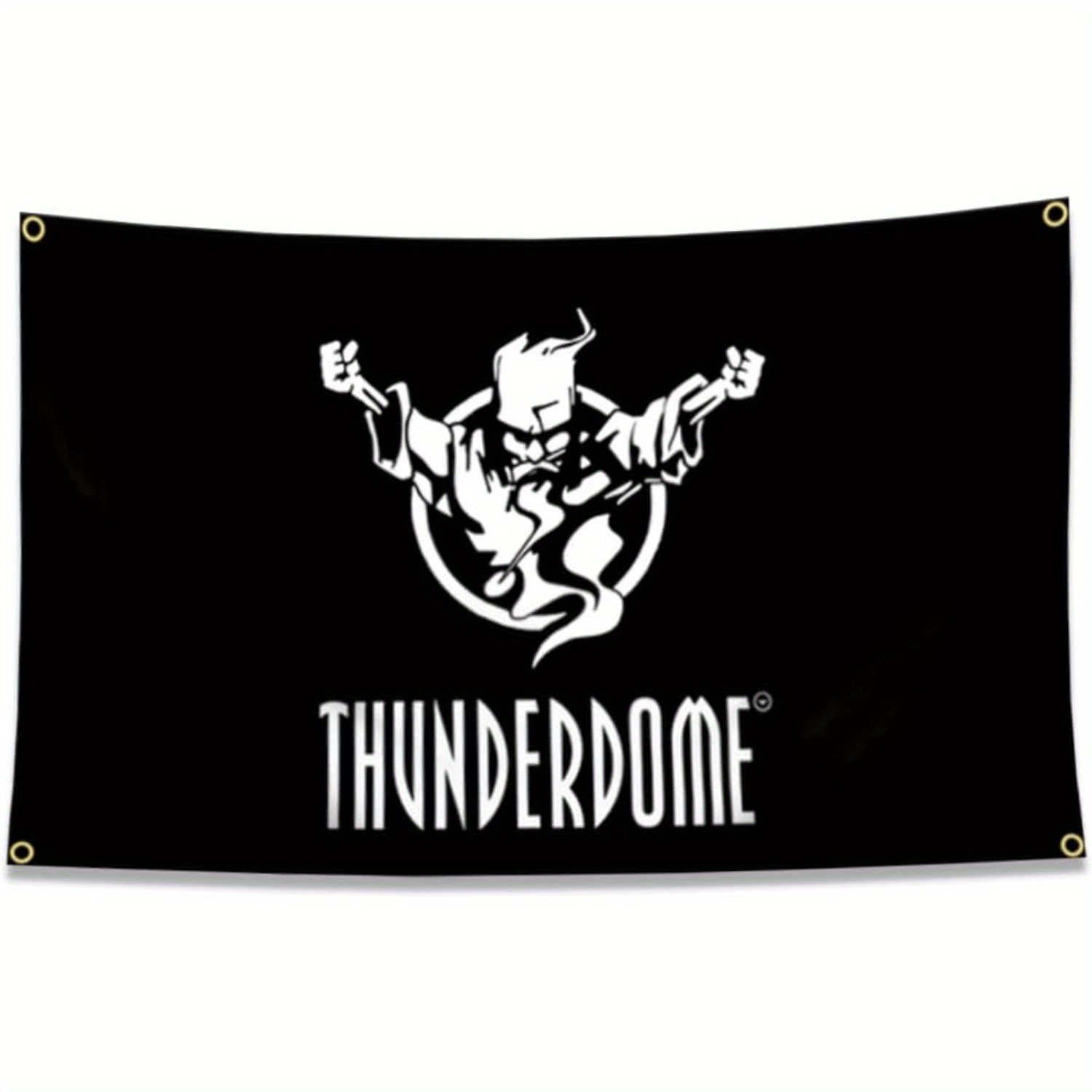 

1pc,enmoon Hardcore Technology Music Flag Tapestry 3x5ft Mens Flags For Man Cave Bedroom Dorm