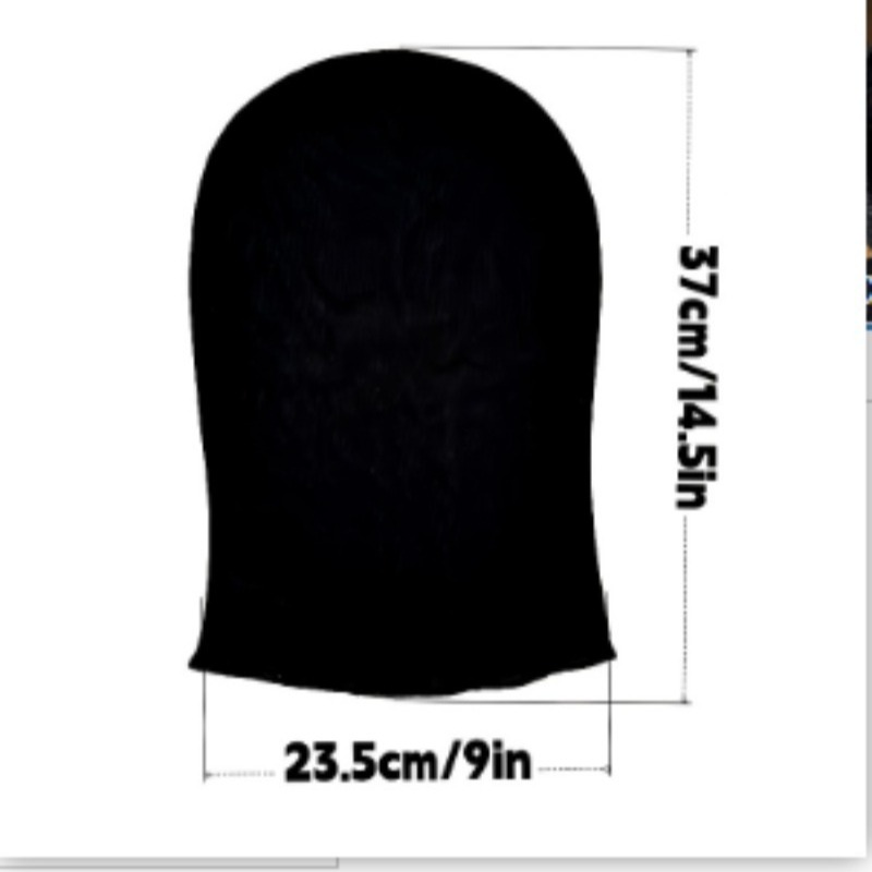 Horror Costume Headpiece with Ultra-Fine Mesh Mask