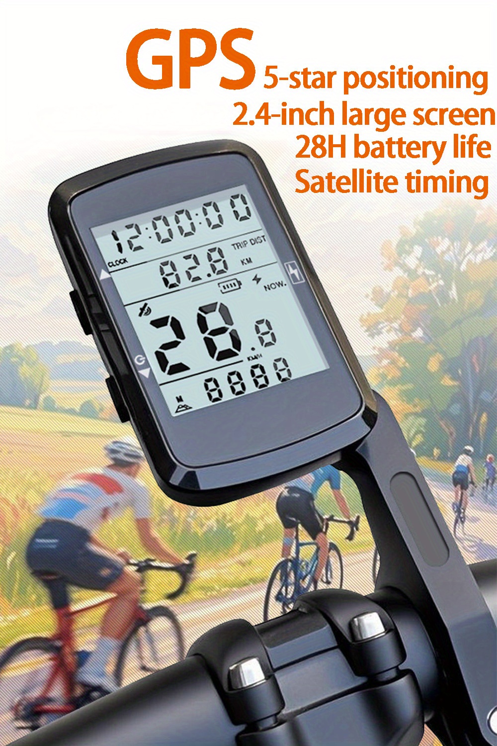 gps fnf sterne positionierung kabelloses fahrrad code - Temu Austria