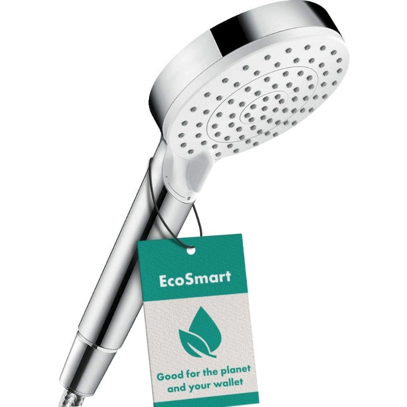 Crometta Water-Conserving Shower Head with 2 Spray Options