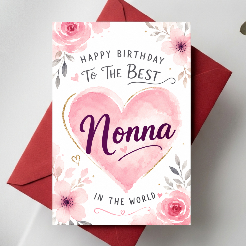 TEMU Happy Birthday To The Best In The With Pink Heart And For Mother Birthday Celebration Anniversary Gift