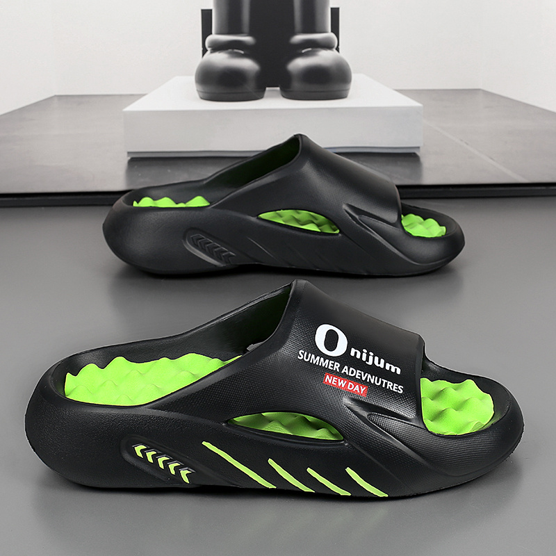 Image of Men's & Women's "fashion Sport" Eva Slip-on Sandals | Lightweight, Non-slip, Comfortable Indoor/outdoor Shoes With Thick Sole, Ideal For , Hand Washable, Slippers | Sporty Style | Eva Sandals