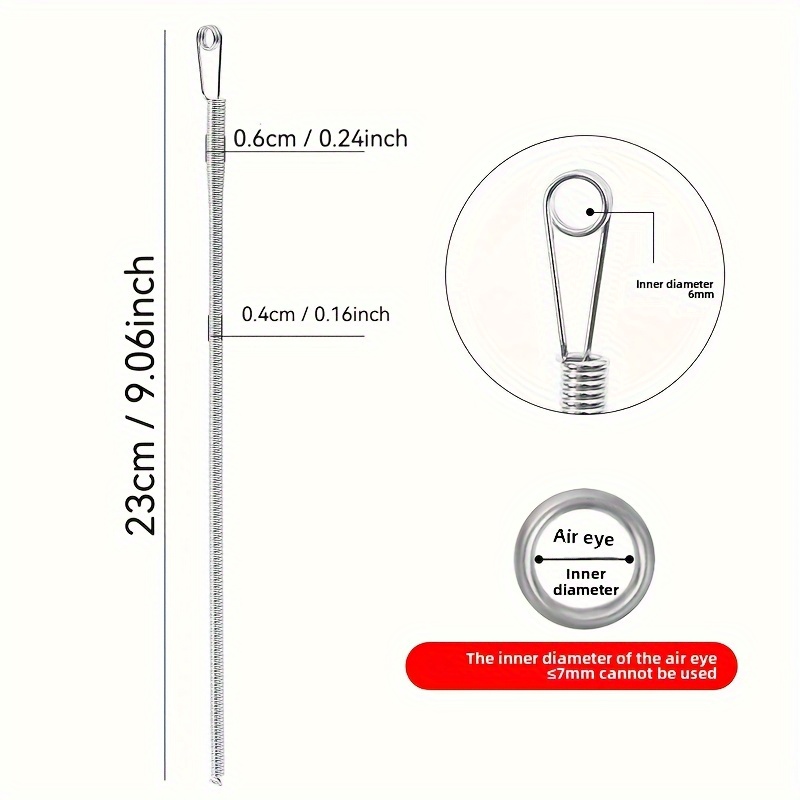 Effortless Threading Tool, Suitable for Various Needle And Thread Activities, Family Sewing Tool, Cord Garter, Flexible Threading Tool, Multi-Purpose Elastic Band Waist, Cord Webbing Auxiliary Device Spring Eye Threading Device