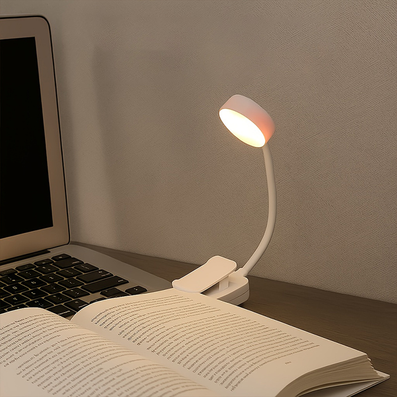 Adjustable Reading Light with 3 Modes, Compact Night Design