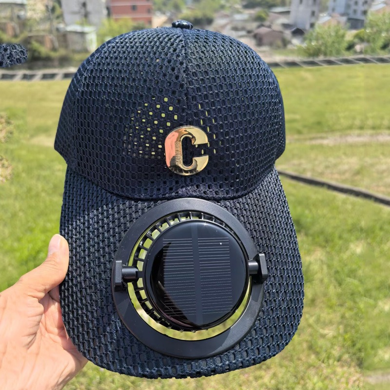 Image of New Summer Extended Brim Mesh Breathable Couple Baseball Caps