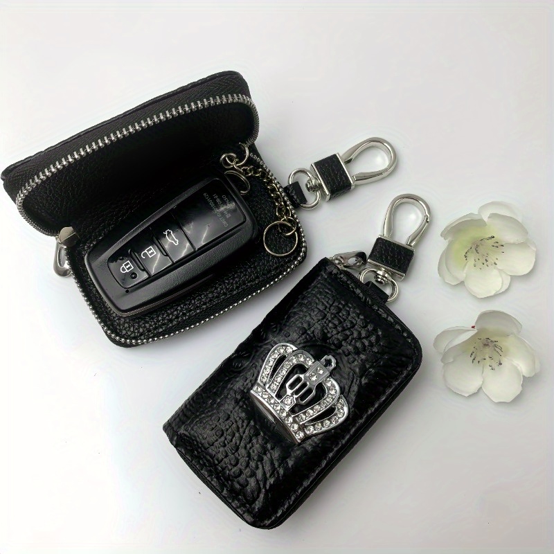 yaseenlin luxury keychain luxury pu leather 1pc - Temu Mauritius