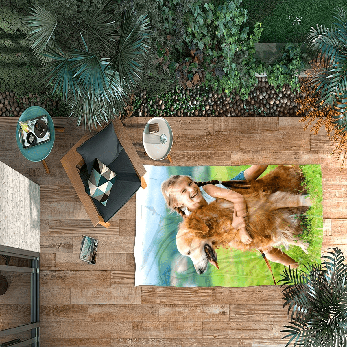 Personalized Photo Custom Blanket, Gift for Family and Friends