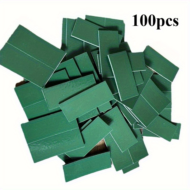 100pcs Of Strong Black Double-sided Eva Foam Adhesive Pads For Securing Automotive