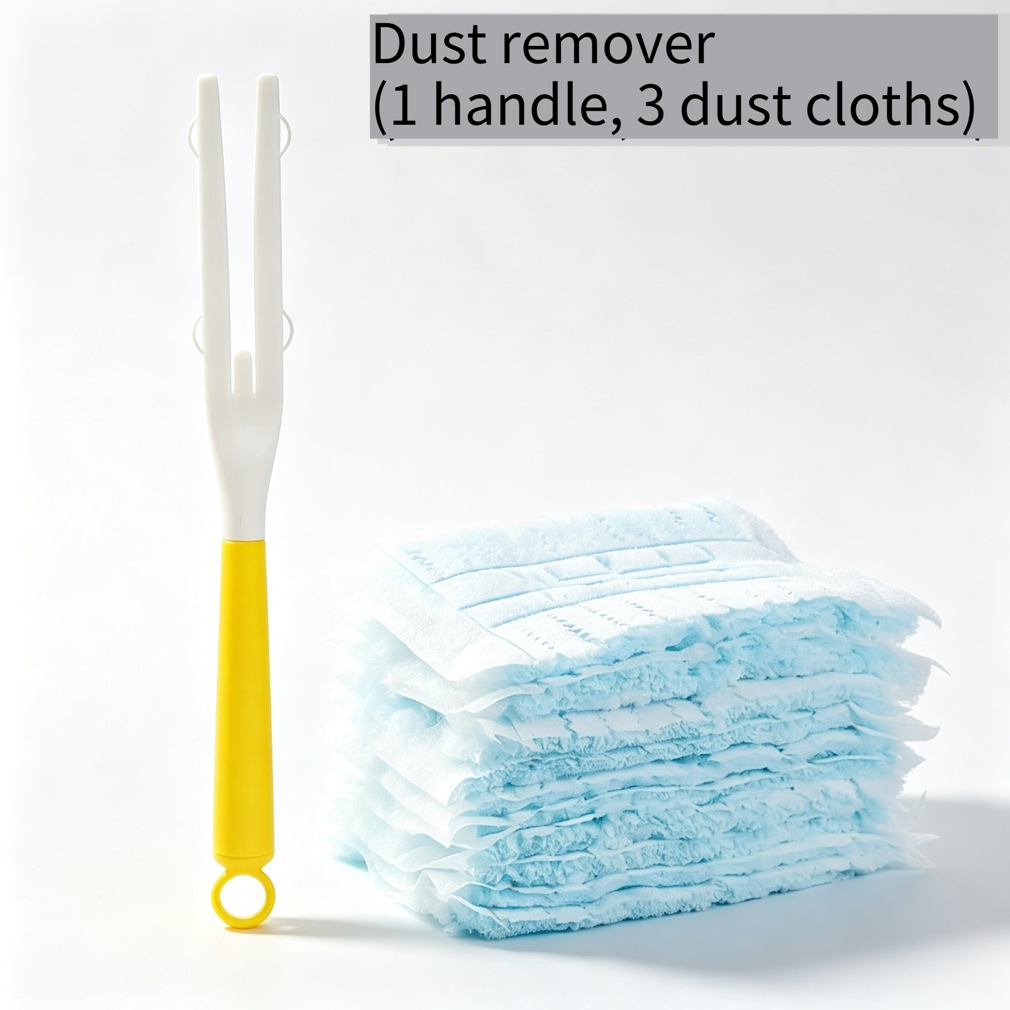 TEMU Lot de 10 chiffons de rechange pour dépoussiérage, non parfumés, dépoussiéreur jetable en microfibre, pour le nettoyage et le dépoussiérage,