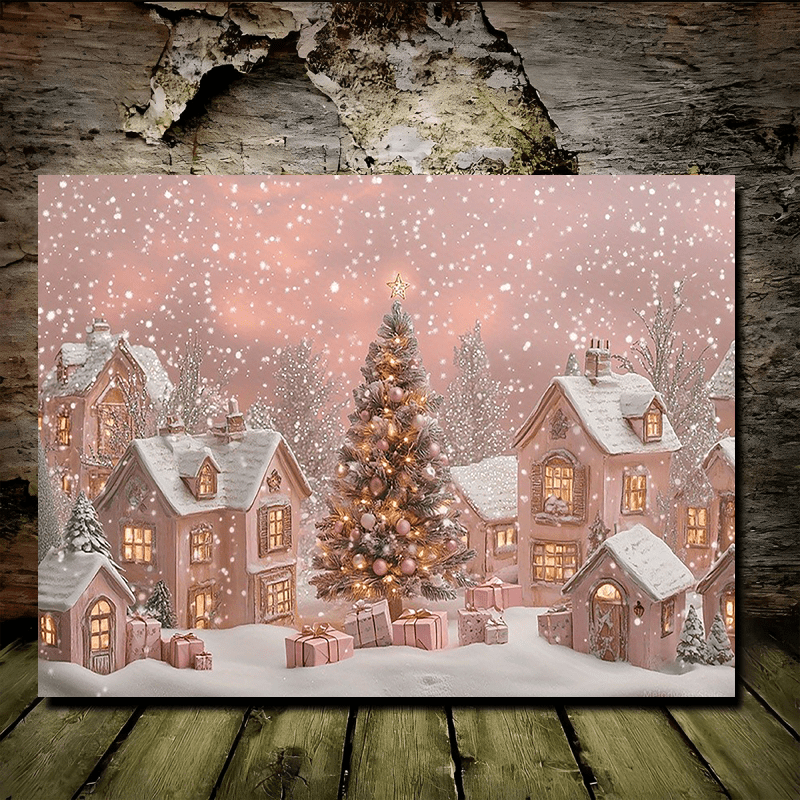 

Christmas Art - Decor, Wooden 11.8x15.7 , For Decor