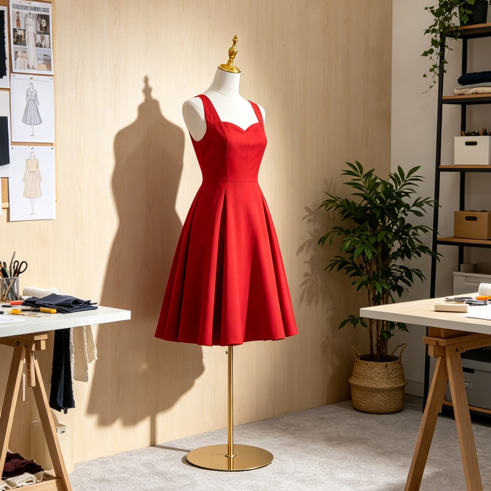 Sturdy 14-inch Base Female Display Retail Mannequin With Non-slip Mat, Suitable For Boutique Storefront Displays