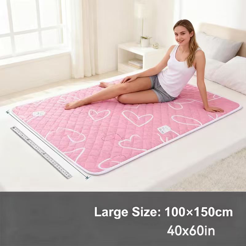 TEMU 1pc Washable Pad, Suitable For Elderly, Teenagers, And Menstrual Use, Leak-proof Mattress Protector, Multiple Sizes And Colors, Easy To Care For