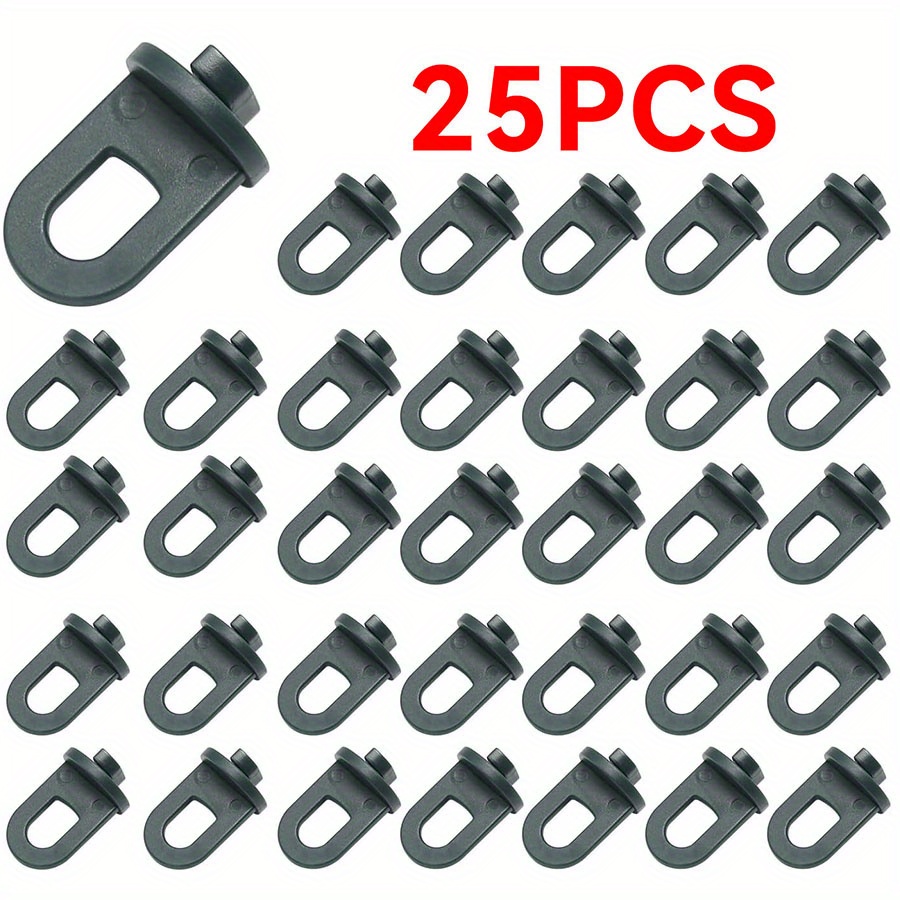 E-shop 25 Stück Gewächshaus Pflanzenclip Halter, einzigartig geformte Kunststoff Befestigungswerkzeuge für Gartenarbeit im Freien und Zuhause (ohne