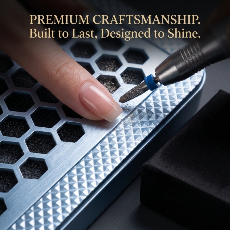 Dual-Turbine High-Efficiency Nail Vacuum