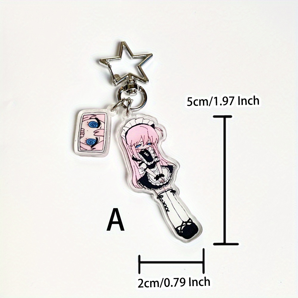 E-shop 1 Original Anhänger Jk Uniform Gitarre Pink Langes Haar Hot Casual Mode Bestie Schwestern Y2K Retro Japanischer Stil Schulstil Süß Street Casual