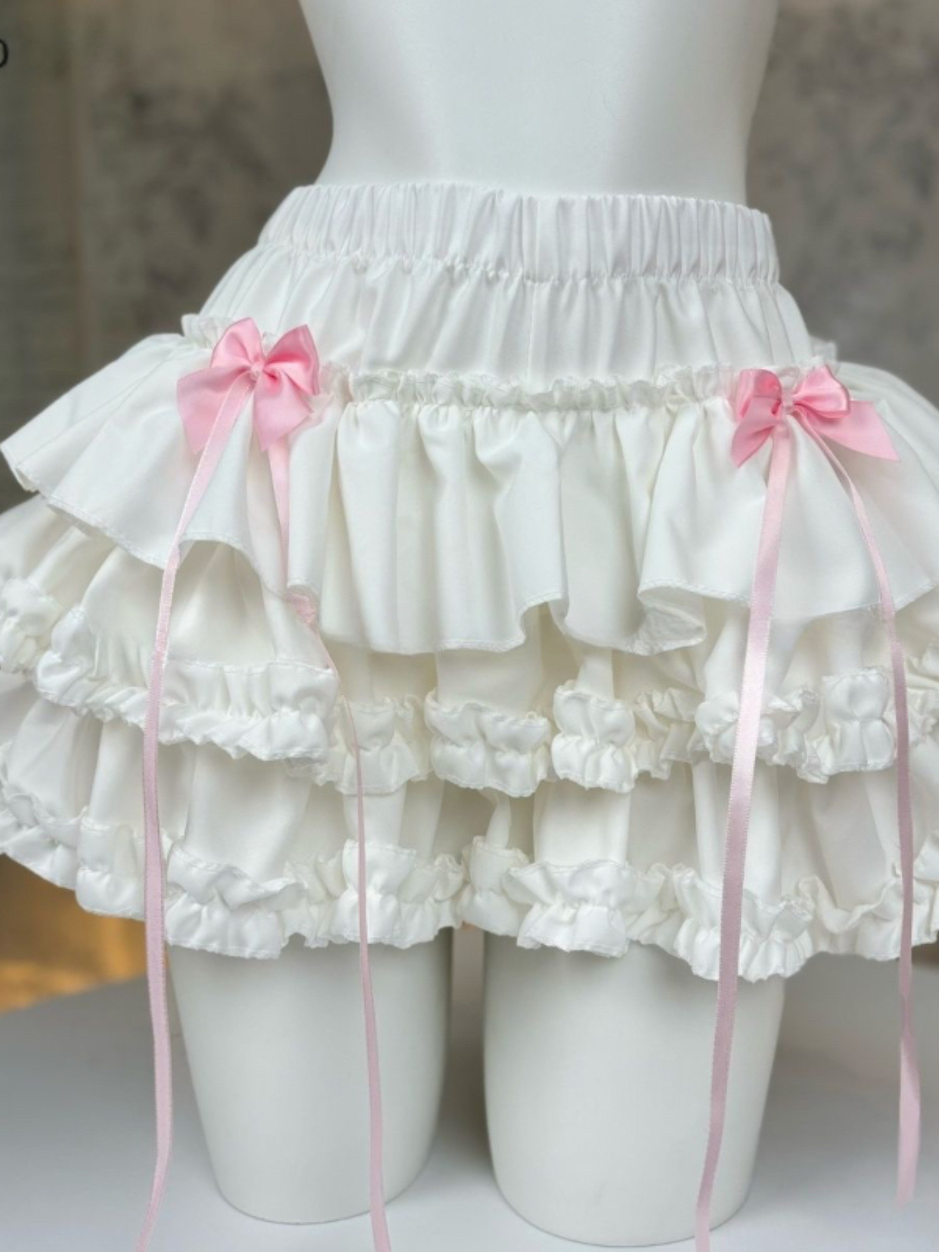 white skirt cute sold on Temu United States