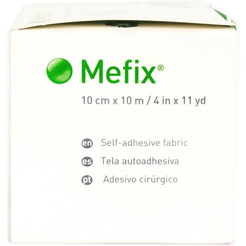 10cm 10m Gel-Backed Fabric for Secure Fixation of Dressings, Tubes & Cannulas - Breathable, Gentle Light Beige-Friendly Adhesive Suitable for Care, IV Drives, Procedures (Cost-Effective)