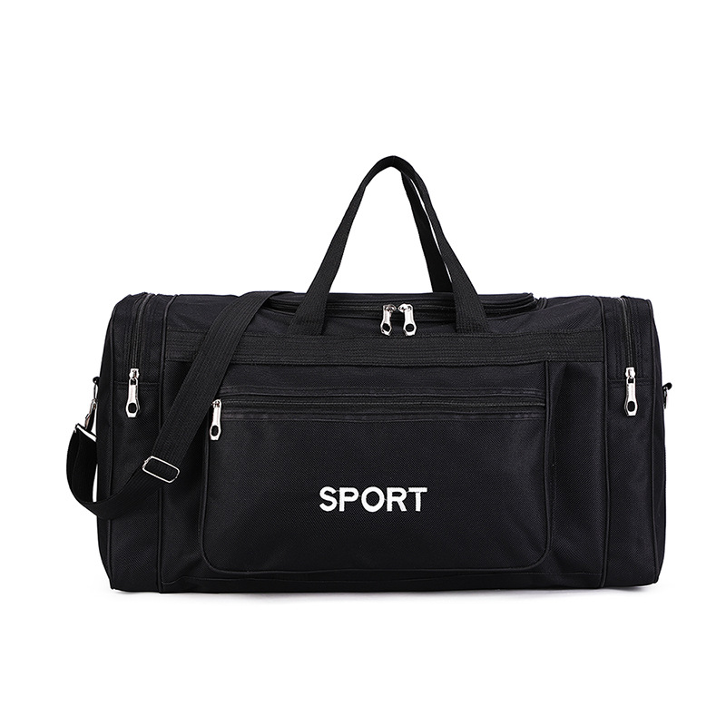 E-shop 1 Stück Große Kapazität Gym-Tasche – Langlebiges Oxford-Gewebe, Verstellbare Schultergurte, Glatter Reißverschluss, Stylische Outdoor- &