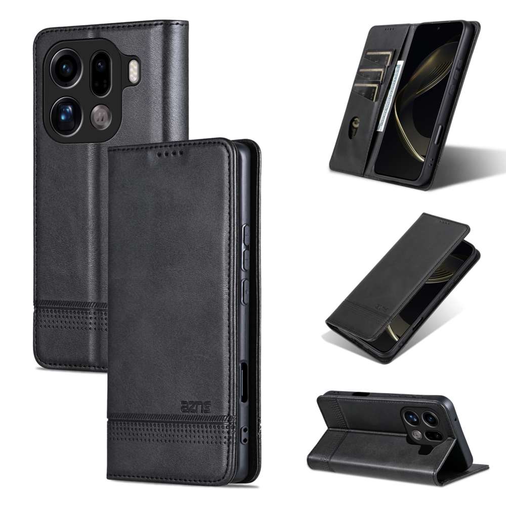 TEMU Phone Case: Magnetic Cow Print Full-body Shockproof Durable Protective Case For Oppo Find X9 & Find X9 Pro - Stylish Minimalist Unisex Phone
