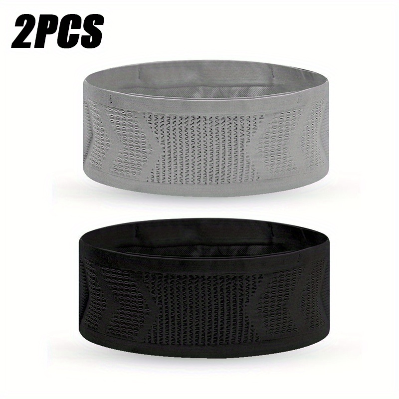 Image of 2pcs Invisible Sports Waist Bag, Invisible Running Belt With Phone Holder, Running Phone Bag, Athletic Waist Pack For Walking, Travel, Sports, Hiking, And Exercise, Gym Bag