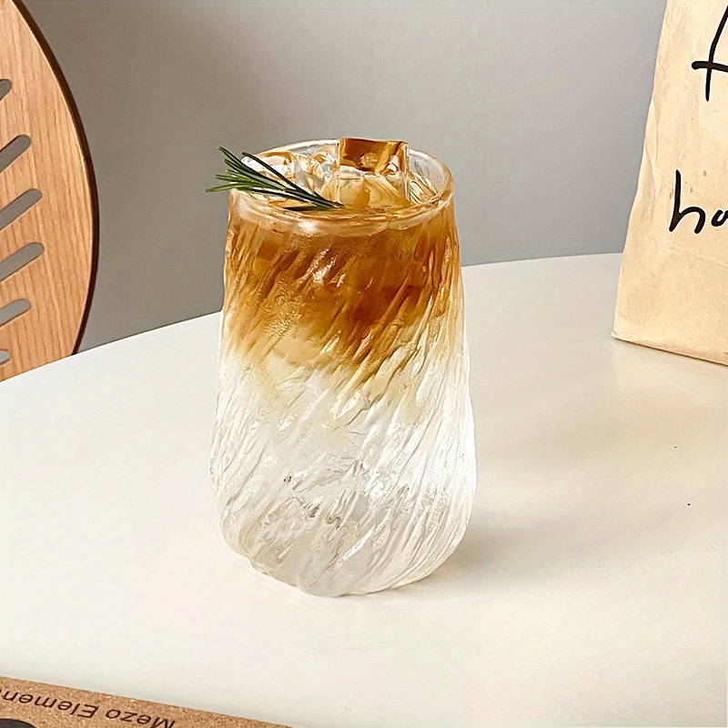 4pcs 400ml 14 07oz glass coffee cup large capacity ice - Temu Hungary