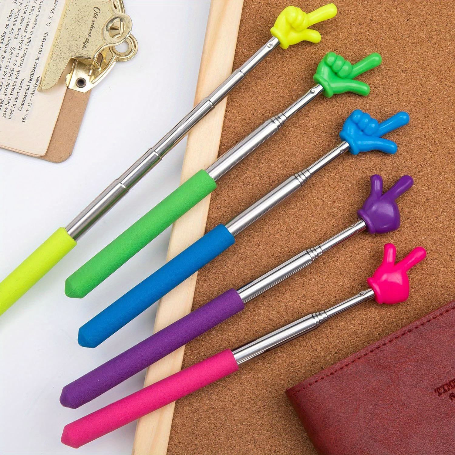 4Pcs Telescopic Teachers Pointer, Mini Extendable | Ubuy