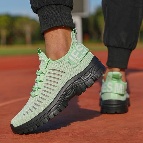 mens breathable sneakers lightweight non slip sport shoes for running walking and training