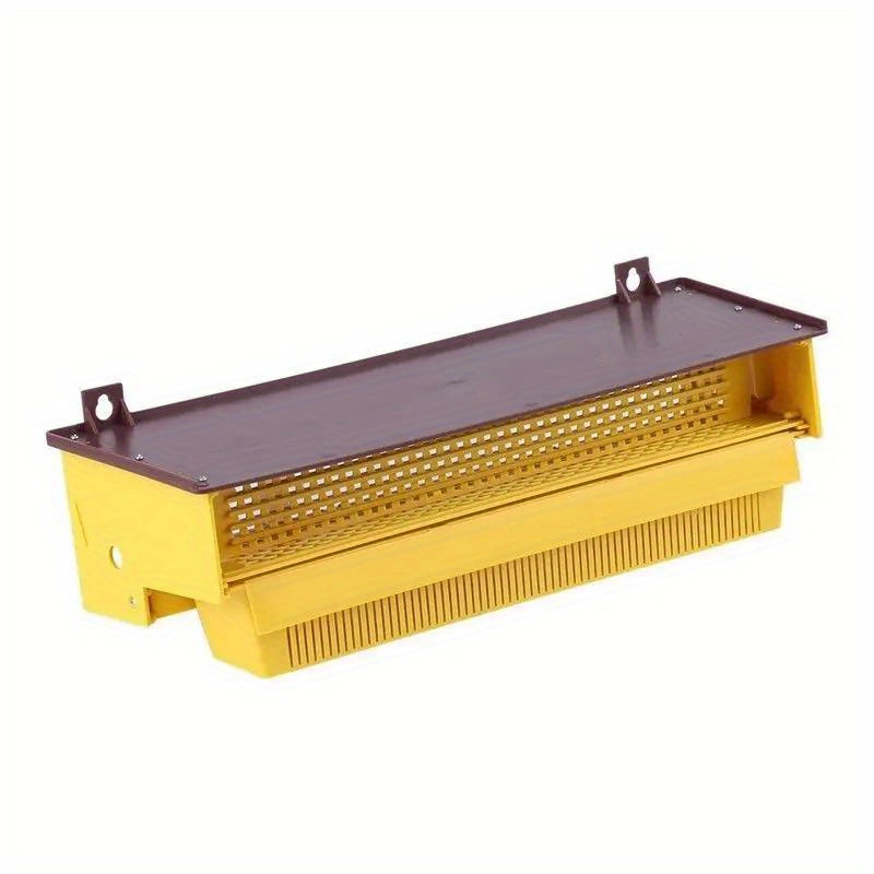 

Beekeeping Trap Set - Yellow Plastic, Removable Ventilation Tray And Collector Tools, Strap, Supply