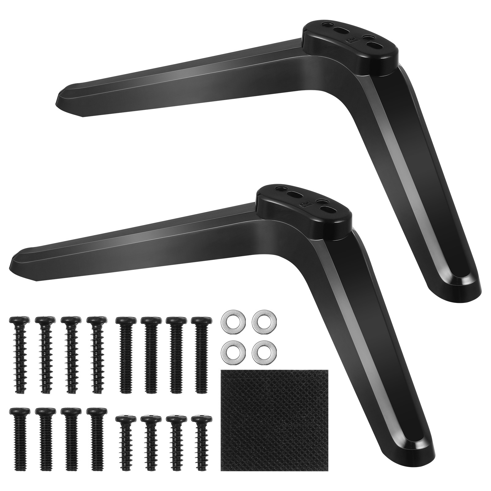 TEMU 2pcs Tv Mounting Brackets Tabletop Tv Holder Stand With Screws